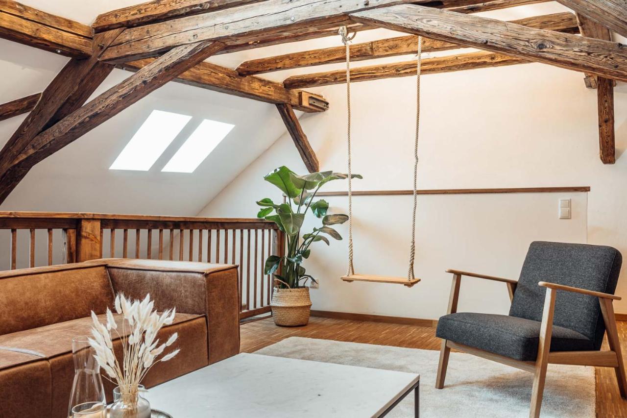 Jama - Grosses Design Apartment, Innenstadt, Wlan, Familie&Gruppen Coburg Eksteriør billede